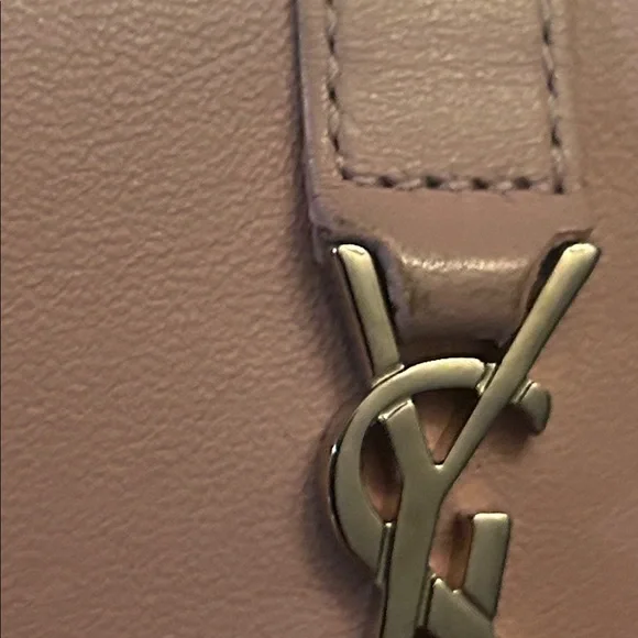 YSL Yves Saint Laurent pink leather trifold wallet - Picture 5 of 17